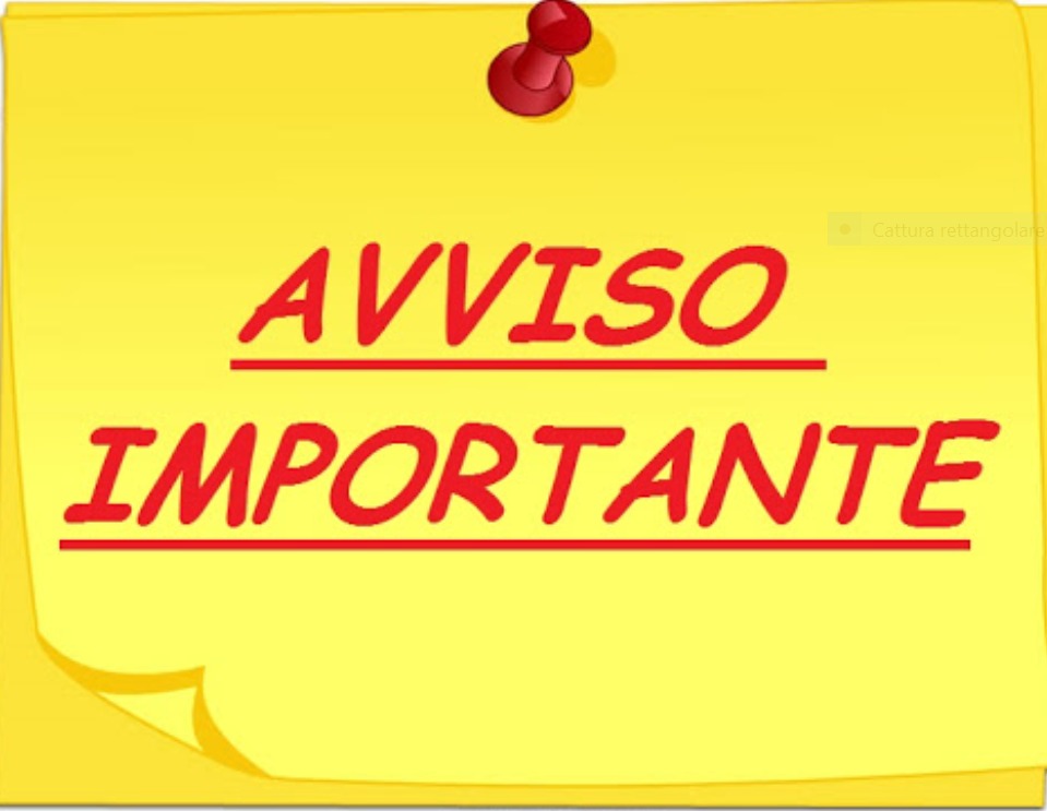 avviso importante